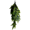 Planta colgante helecho artificial